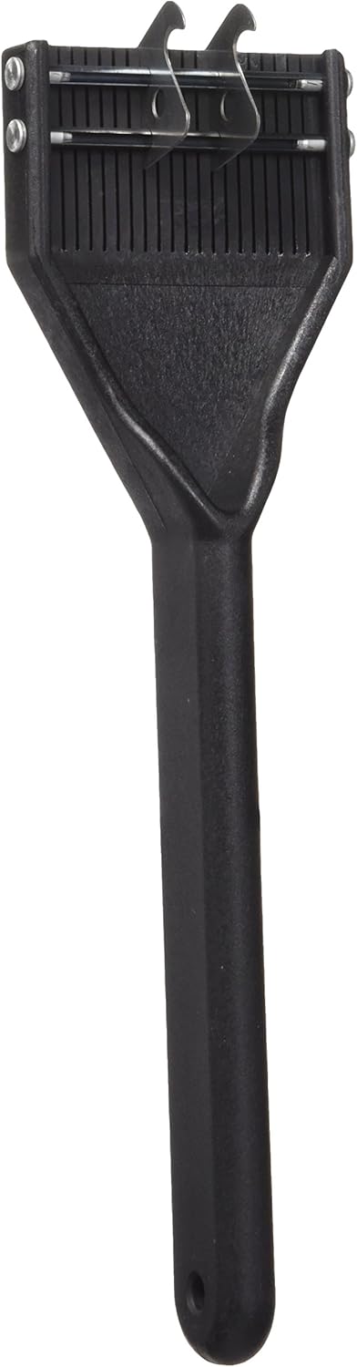 Mars Coat King Detangle and Pet Stripper Grooming Tool, 2 Blade, Stainless Steel, Plastic Handle, Made in Germany