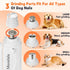 2-in-1 2 Dog Nail Clippers & Dog Nail Grinder with LED Lights, Ultra-Quiet, USB Rechargeable,Security Upgrade,Multiple