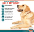 Vitalize Dog Digestive Health Powder - Relief for Constipation, Nausea, Skin & Coat Supplement, 1 Pound