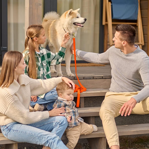 Viper Biothane Working Tracking Lead Leash, Long Line for Dogs, 3/4" x 33ft, Hunter Orange