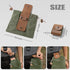 Mushroom Knife with Brush and Foraging Bag Kit, Folding Gardening Knife for Pruning and Harvesting
