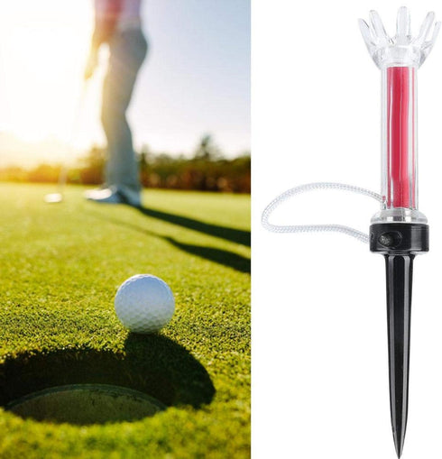 OUKENS Golf Tees, 5Pcs Flexible Magnetic Plastic Training Practice Tool Accessory