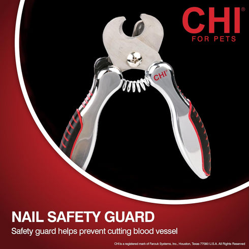Trimmer Trimming CHI for Dogs Nail Clipper for Large Breeds - Stainless Steel Dog Nail with Safety Guard and Non-Slip