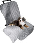 Furhaven Universal Quilted Water-Resistant Car Seat Protector - Gray, One Size