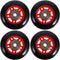 HONITANO 4Pcs Fitness Roller Wheels for Gym Equipment Plastic Pulley Replacement for Treadmills
