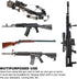 Gun Rack Storage Rifles Shotgun Hooks Wall Mount Hangers for Any Rifles Shotguns Archery Bow with Soft Padding and Heavy Duty Steel… by GOHIKING