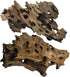 PINVNBY Natural Driftwood for Aquarium, Large Reptile Terrarium Decor, Assorted Branches, 2 Pack