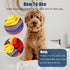 2pcs Dog Snuffle Ball Toy, 5.9inch Natural Interactive Sniffing Puzzle Toys for Stress Relief, Training (2 Styles)
