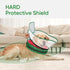 Sponge Dog Cone Collar, Dog Recovery Collar Alternative with Detachable High Clear Shield, Adjustable Soft Neck Cone