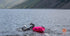 HUT Swim Buoy Dry Bag - Premium Safety Tow Float and Watertight Dry Bag for Open Water Swimmers