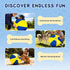 SHEENLULU 25'' Herding Ball for Dogs & Horses, Large Dog Traing Ball with Handle, Big Collie Ball for Australian