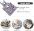 Pet Carrier Bag, Portable Outdoor Chest Apron Pouch for Small Pets, Warm Sleeping Bag for Kittens and Puppies