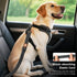 2Pcs 360 Dog Seat Belt, Dog Car Seat Belt Bungee, Car Harness for Pet with Buckle & Hook Latch, Safety Leash Vehicle