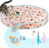 TAIMUTTAL Interactive Cat Toys, Automatic Cat Play Hunting Mat Toy, Motion Activated Fast