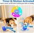 Saolife Interactive Dog Toys with Motion Activated, Squeaky Dog Toy Active Rolling Ball for Puppy and Medium Dogs, USB