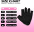 FIGHTSENSE Workout Gloves for Men Women, Weight Lifting Gloves with Non-Slip Silicon Padded Palm, Breathable