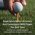 Plastic Golf Castle Tees - Step Down Value 200 Count, Unbreakable Mixed Height Pack for Practice