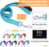 Silkfly 9 Sets Dog Collar and Leash Set, Reflective Nylon, Adjustable Dog Collar, Padded Handle, Walking Training