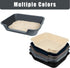 Ying Tutu 1 Pack 20"L 15.5"W) of Extra Large Cat Litter Box (ABS Material), Low Entry Senior Litter Pen for Geriatric