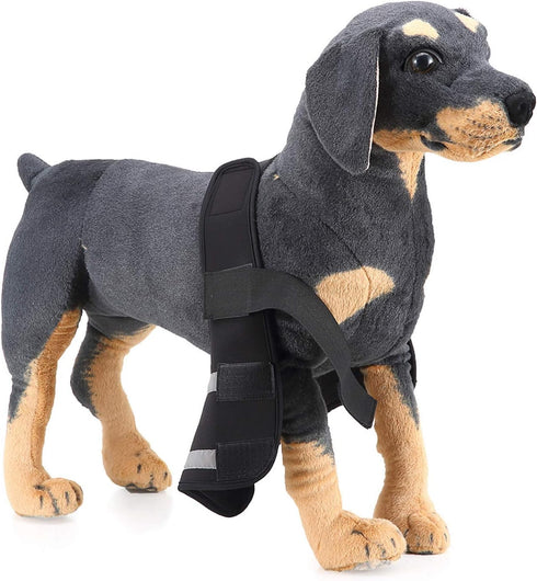 SELMAI Reflective Dog Shoulder Brace, Front Leg Brace for Canine Elbow Support, Joint Wrap for Arthritis