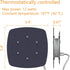 Thermostatical Bird Heater, IP67 Waterproof Bird Accessories, 12V, for Parakeets