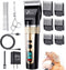 Gimars Professional 7000rpm Low Noise 55db Cordless Rechargeable Dog Clippers, 3.0 Motor