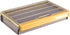 Plano EDGE 3700 Hook Utility Box, Clear/Yellow, Waterproof Tackle Storage Container for Fishing Hooks