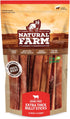 Natural Farm Odor Free Jumbo Bully Sticks (12 Inch, 5 Pack), Extra-Thick 100% Beef Chews for Dogs