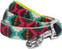 Blueberry Pet 5 ft x 5/8" Dog Leash with Soft Comfortable Handle, Southwestern Vintage Tribal Print, Extravagant Green,
