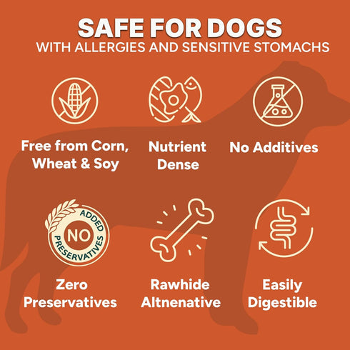 6 oz Gaines Family Farmstead Chicken Chips for Dogs Natural, High-Protein Dog Treats, Rawhide-Free Chews, Single