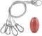 4 Arm Crab Trap Harness with Durable Nylon/Heavy Duty Metal Hooks for