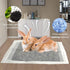 100 kathson Piece Rabbit Pee Pads,Disposable Pet Pees Pad,Cage Black Carbon Liner,Super Absorbent Leak Proof Cushion