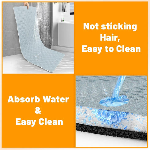 Manificent Non-Slip Pet Bed Mat for Truck Back Seat Extender, Hair Resistant Dog Blanket for Hard Bottom Dog Car Seat