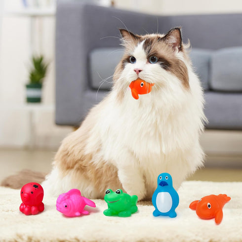 Yopetox Swimming (1pcs 6pcs Cat Pool Toy, Water Toys for Cats, Best Cat Toys for Bored Indoor Cats, Hunting Toys