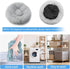 50cm Calming Plush Donut Dog Cat Bed, Soft Round Bed Cushion for Small Dogs Cats, Washable for Improved Sleeping