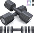 Sportneer Adjustable Dumbbells Hand Weights Set: 4 In 1 Free Weights 2lb 3lb 4lb 5lb for Men Women Home Gym Workout