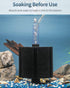 Pawfly Aquarium Bio Sponge Filter, Quiet Foam Filter for Betta Fry Shrimp and Small Fish Tanks up to 100 Gallons