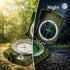 YKFLEXT Military Lensatic Compass, Hiking Compass for Survival Water-Resistant Outdoor Hiking Survival Direction Finder