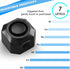 WSDCAM Rechargeable Electric Bike Horn Alarm, 110dB Loud Waterproof Bicycle Horn with Vibration Alarm