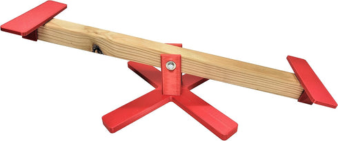 Rite Farm Products 22 INCH Long Chicken Teeter Totter RED Poultry Seesaw Perch