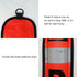 7in 4ft/5ft/6ft Luwint Surface Marker Buoy Width x Tall, Scuba Diving SMB Safety Sausage Signal Tube, Hi-Visibility