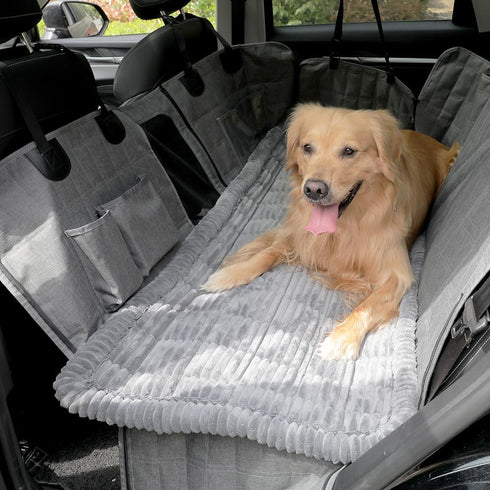 Awjcsv Dog Car Seat Cover for Back Seat, Dog Bed for Car,
