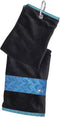 Glove It Microfiber Golf Towels – 16 in x 5 in, 100% Terry Cloth, Clip On with Carabiner - Sports Towel