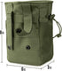 LIVANS Tactical Molle Dump Pouch - Adjustable Magazine Recovery Bag for Airsoft Paintball Hunting