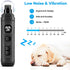 2 2-Speed Trimmer Casfuy Dog Nail Grinder with LED Light - New Version Powerful Electric Pet Nail Professional Quiet