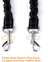 Double Dog Leash for Two Dogs - No Tangle, Comfortable Shock Absorbing Bungee Leash