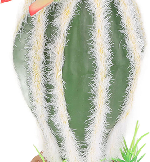 HEEPDD Artificial Cactus Plant, Aquarium Landscaping Decoration for Fish Tank and Reptile Terrarium