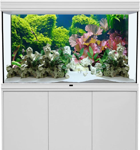 AWERT 30x12 inches Aquatic Plant Background, River Bed & Lake Fish Tank Vinyl