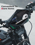 KEMIMOTO Universal Motorcycle Handlebar Bag, Waterproof Front Storage Bag for Sur-Ron Light Bee X, S X160 X260, Talaria