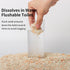 starmiu 2.5kg 100% Flushable Tofu Cat Litter, Vanilla Scented Bag, Natural Plant-Based, Dust-Free, Fast Clumping, Odor
